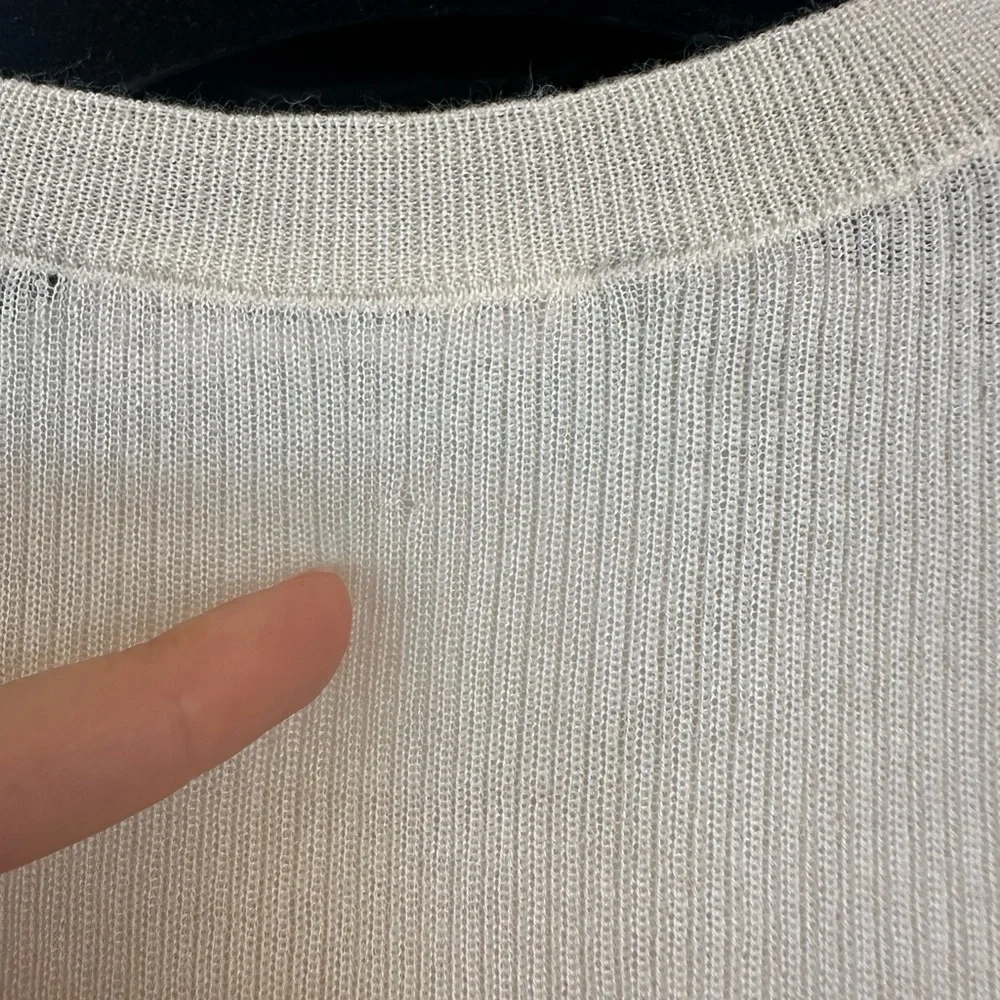Celine Ivory Knit Top - Picture 13 of 15